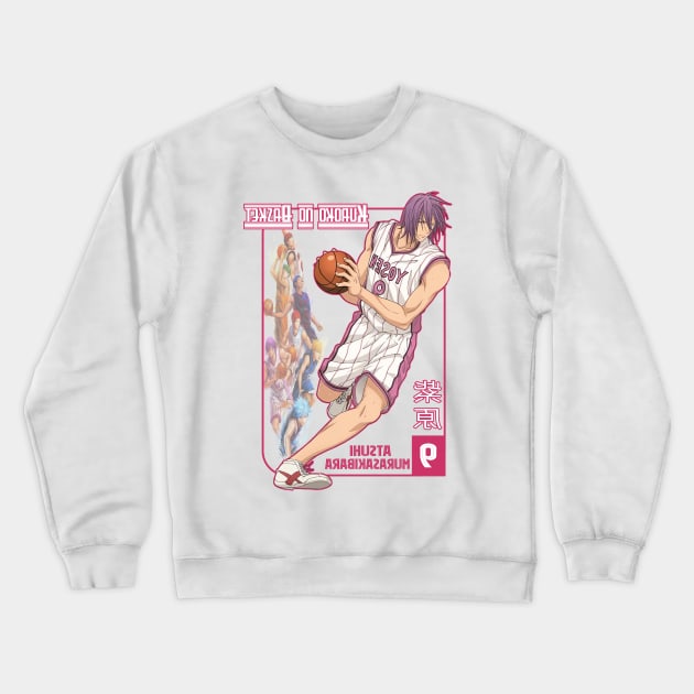 Atsuhi Murasakibara Nine Crewneck Sweatshirt by miocbjr